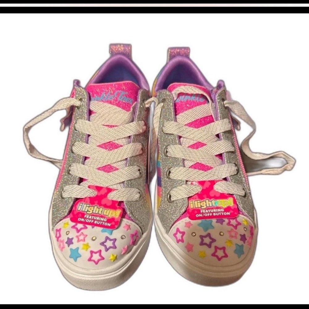 Light-Up Kids Sneakers with Star Design